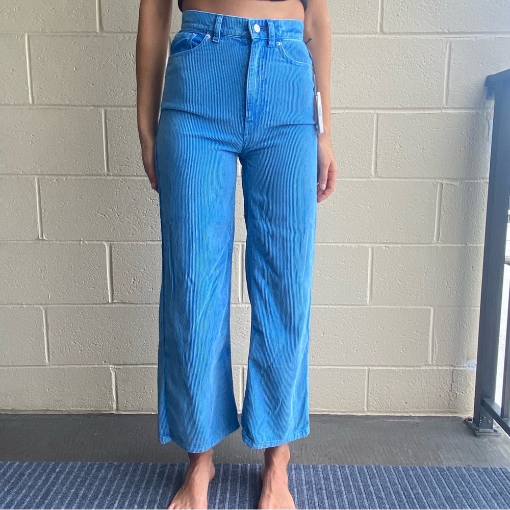 Urban Outfitters Corduroy Pants High Waist Wide Leg